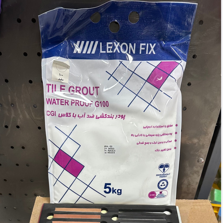 پودربندکشی 5 کیلویی سفید LEXON FIX