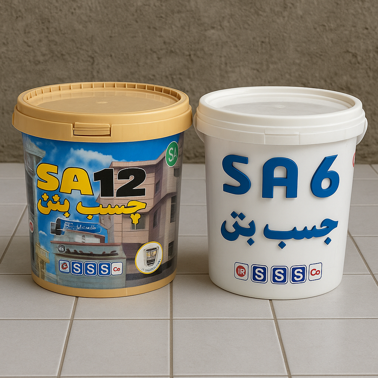 خرید و قیمت چسب بتن SA6 شیمی ساختمان | ۸ کیلویی